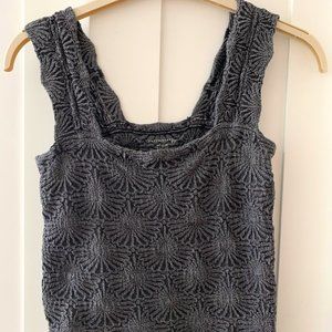 Free People Intimately Love Letter Cami in Black Size M/L (Like New)